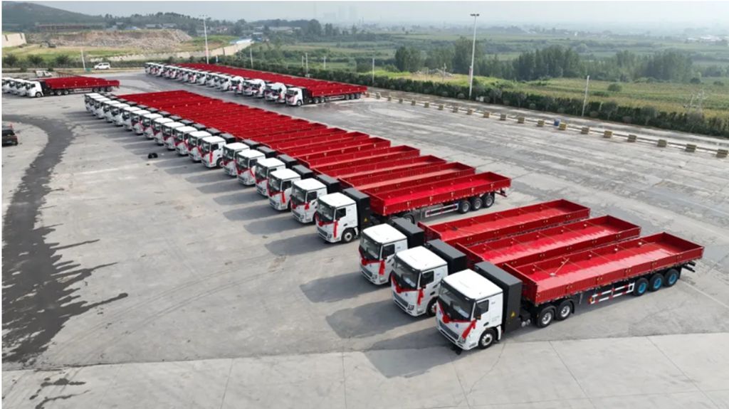 百台交付,千台签约!200台徐工新能源纯电动重卡奔赴河南 - 第1张 - 提加商用车网 百台交付,千台签约!200台徐工新能源纯电动重卡奔赴河南 - 第1张