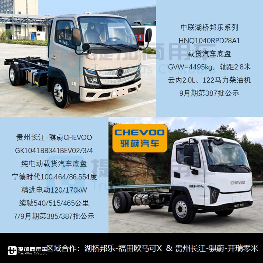 陕汽德龙大马力AMT轻卡来袭，东风途逸邮政定制越野底盘抢眼，2024年三季度公示N类货车底盘新品盘点（下） - 第3张