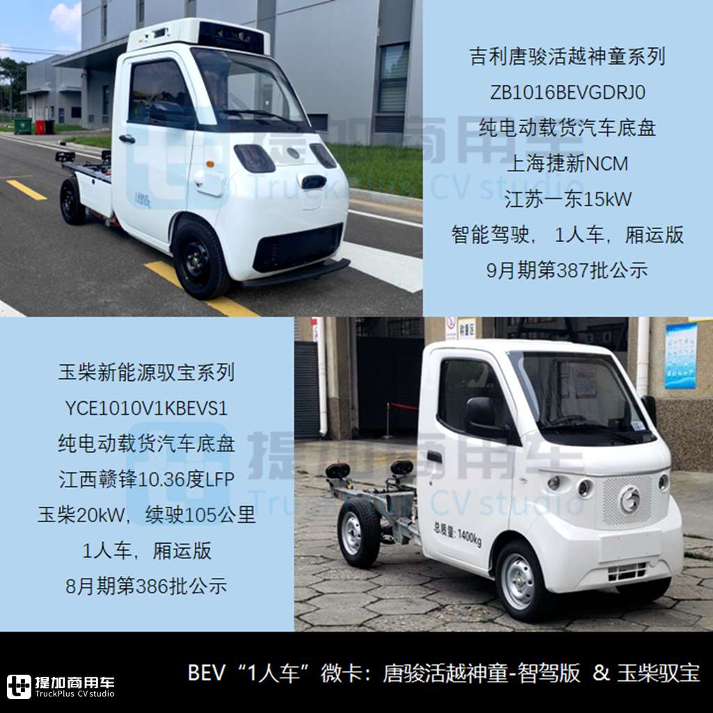 江铃3吨级电动小卡抢眼，创维新款低入口环卫底盘来袭，2024年三季度N类货车底盘新品公示盘点（上） - 第9张