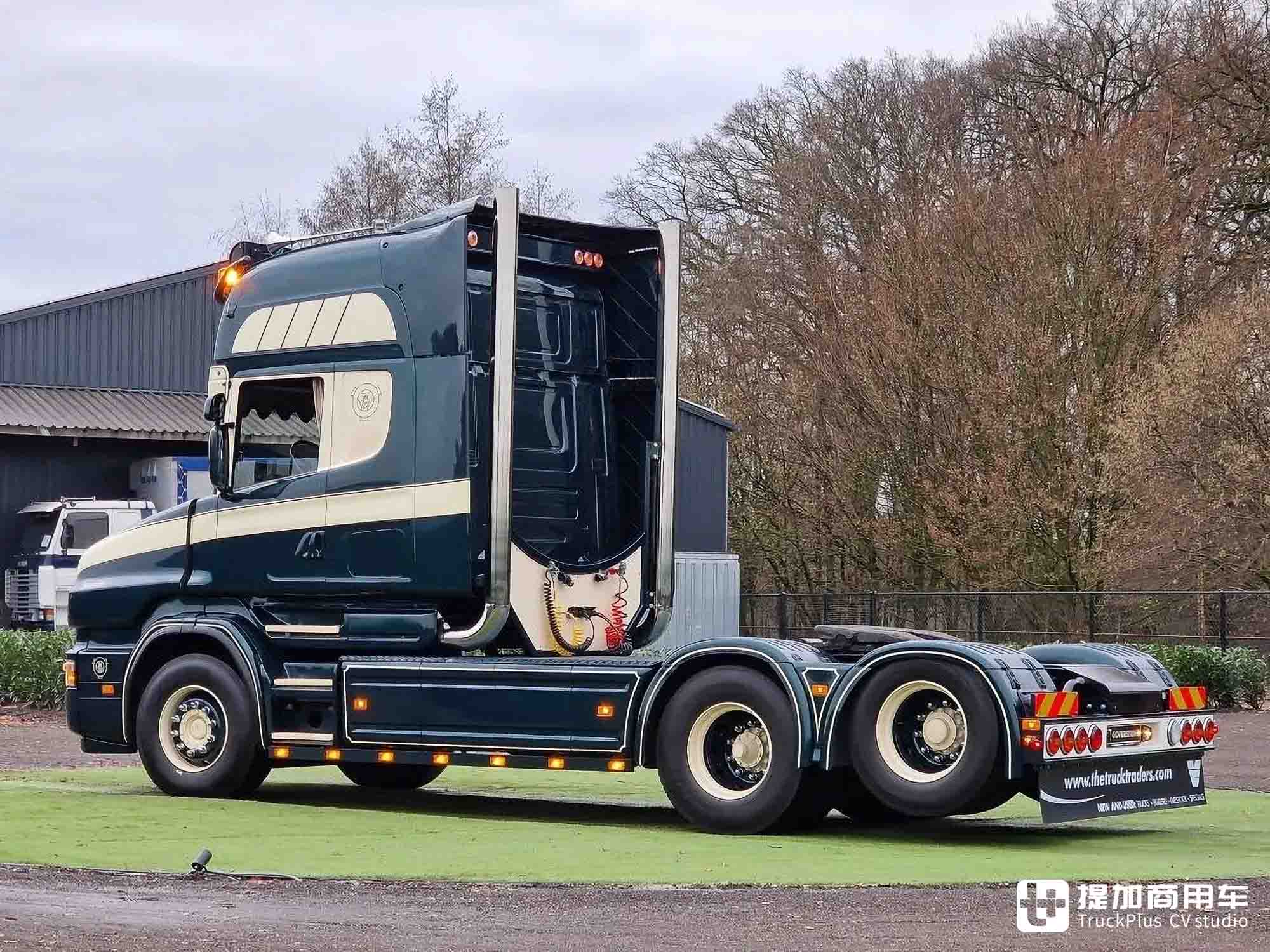 长头公路之王+V8发动机,斯堪尼亚T 164长头卡车实拍 - 第14张 - 提加商用车网 长头公路之王+V8发动机,斯堪尼亚T 164长头卡车实拍 - 第14张