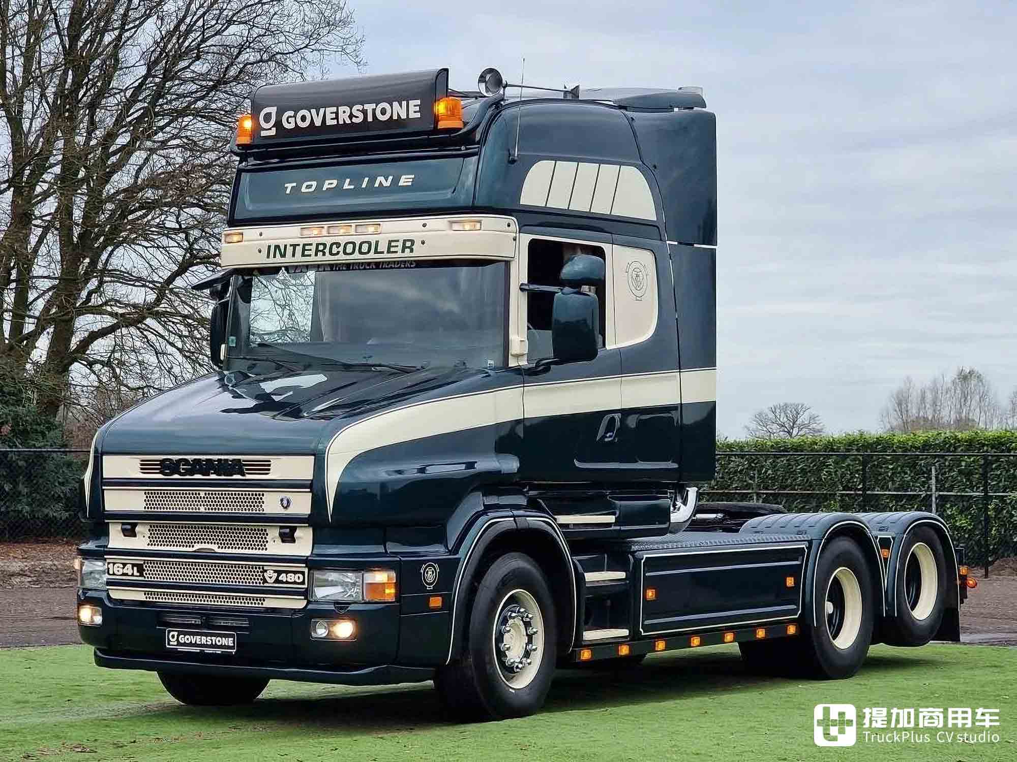 长头公路之王+V8发动机,斯堪尼亚T 164长头卡车实拍 - 第4张 - 提加商用车网 长头公路之王+V8发动机,斯堪尼亚T 164长头卡车实拍 - 第4张