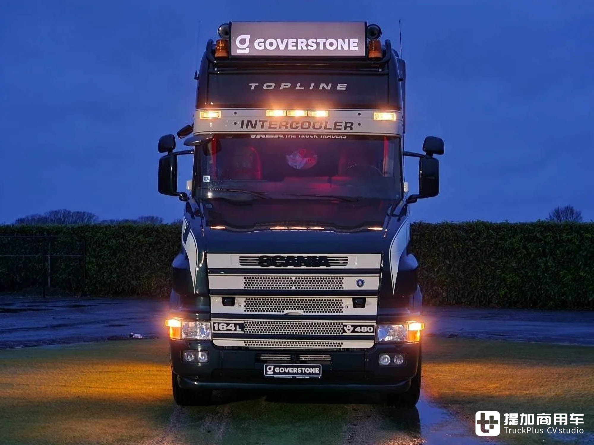 长头公路之王+V8发动机,斯堪尼亚T 164长头卡车实拍 - 第5张 - 提加商用车网 长头公路之王+V8发动机,斯堪尼亚T 164长头卡车实拍 - 第5张