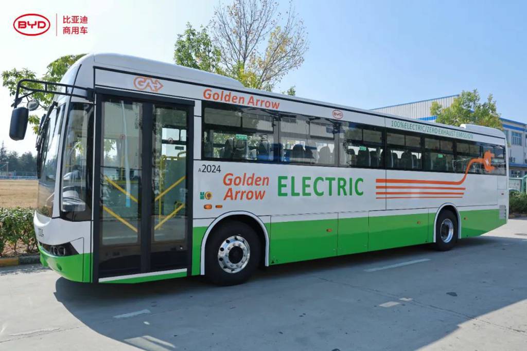 南非120台比亚迪电动大巴订单,首批下线! - 第2张 - 提加商用车网 南非120台比亚迪电动大巴订单,首批下线! - 第2张