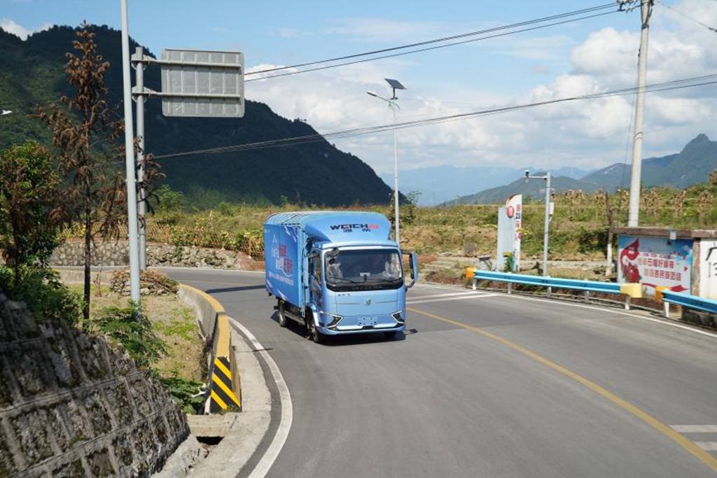 3500余公里极限挑战 蓝擎EHPro超级电卡要掀翻电卡“天花板”? - 第4张 - 提加商用车网 3500余公里极限挑战 蓝擎EHPro超级电卡要掀翻电卡“天花板”? - 第4张