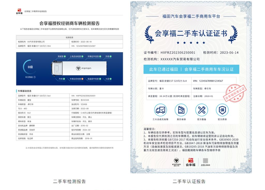 官方认证,买用无忧,福田二手车赢得卡友信赖 - 第2张 - 提加商用车网 官方认证,买用无忧,福田二手车赢得卡友信赖 - 第2张