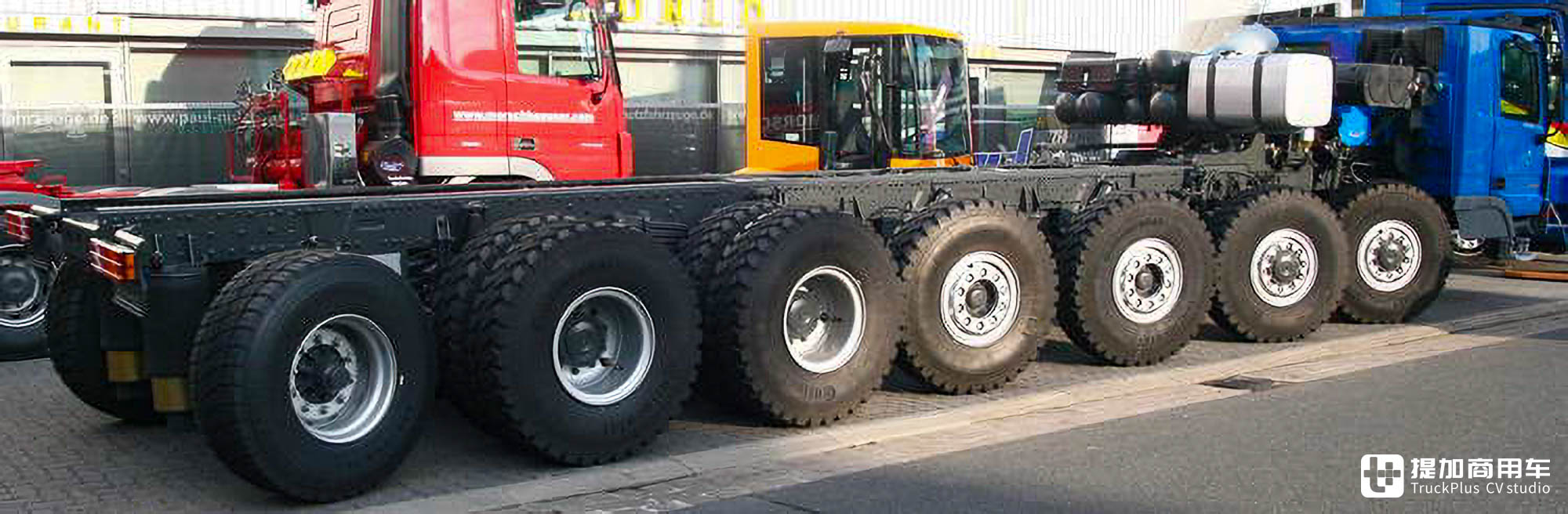 七轴14x8底盘,改装低入口驾驶室,奔驰Actros钻井车底盘实拍 - 第14张 - 提加商用车网 七轴14x8底盘,改装低入口驾驶室,奔驰Actros钻井车底盘实拍 - 第14张