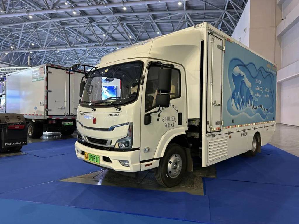 氢燃料电池货车“双龙”，庆铃M600系列领航新能源！ - 第2张
