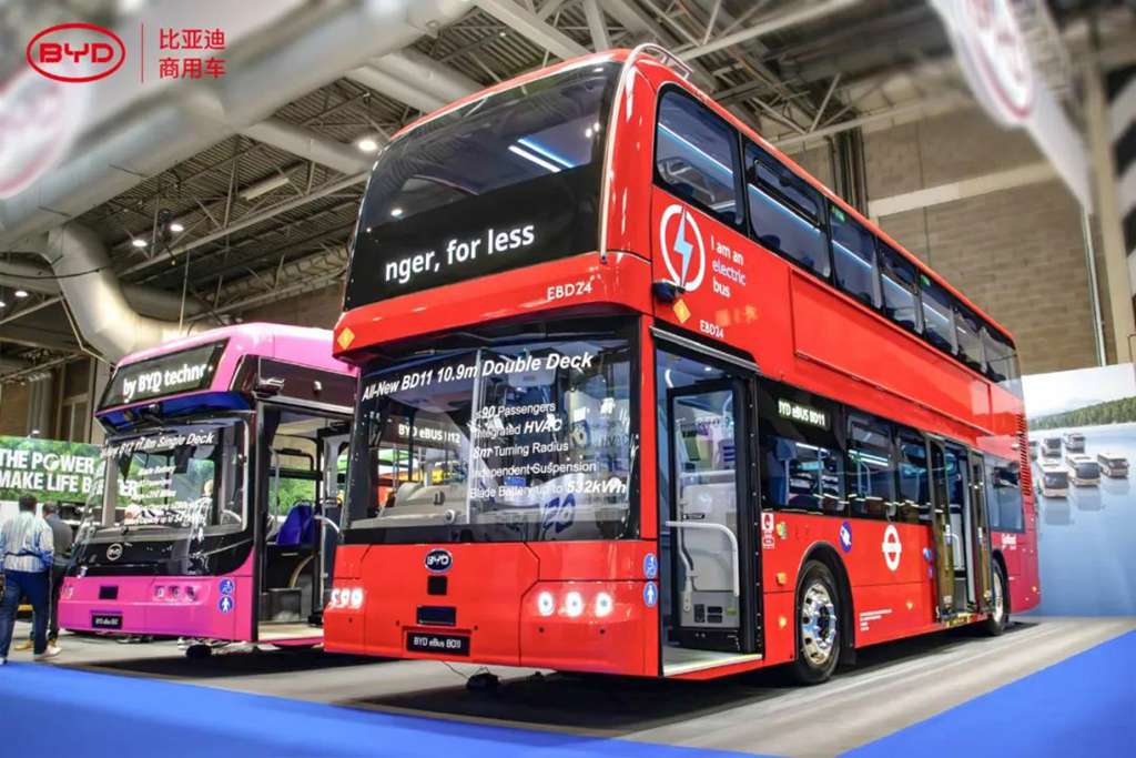 比亚迪亮相英国伯明翰客车展Euro Bus Expo 2024 - 第1张