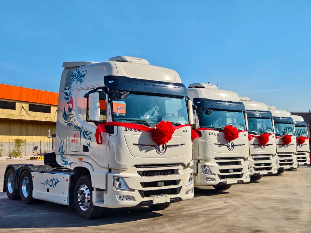 首批12台!东风天龙GX助力跨境腾飞 - 第2张 - 提加商用车网 首批12台!东风天龙GX助力跨境腾飞 - 第2张