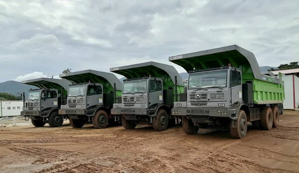 服务全球客户 | 大批量徐工电动矿卡出口非洲 - 第1张