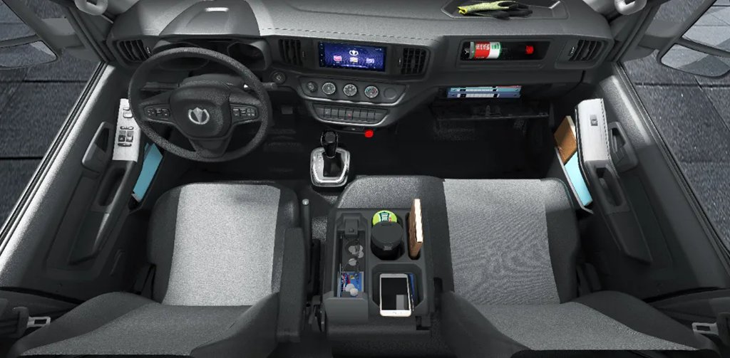 城配运输选什么车？来看这款飞碟EF3“全能纯电小轻卡” - 第7张