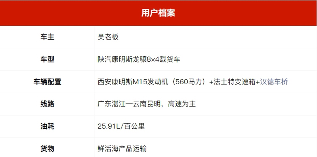 客户案例丨山区油耗百公里25.91升,龙骧8×4载货车成绩亮眼! - 第1张 - 提加商用车网 客户案例丨山区油耗百公里25.91升,龙骧8×4载货车成绩亮眼! - 第1张