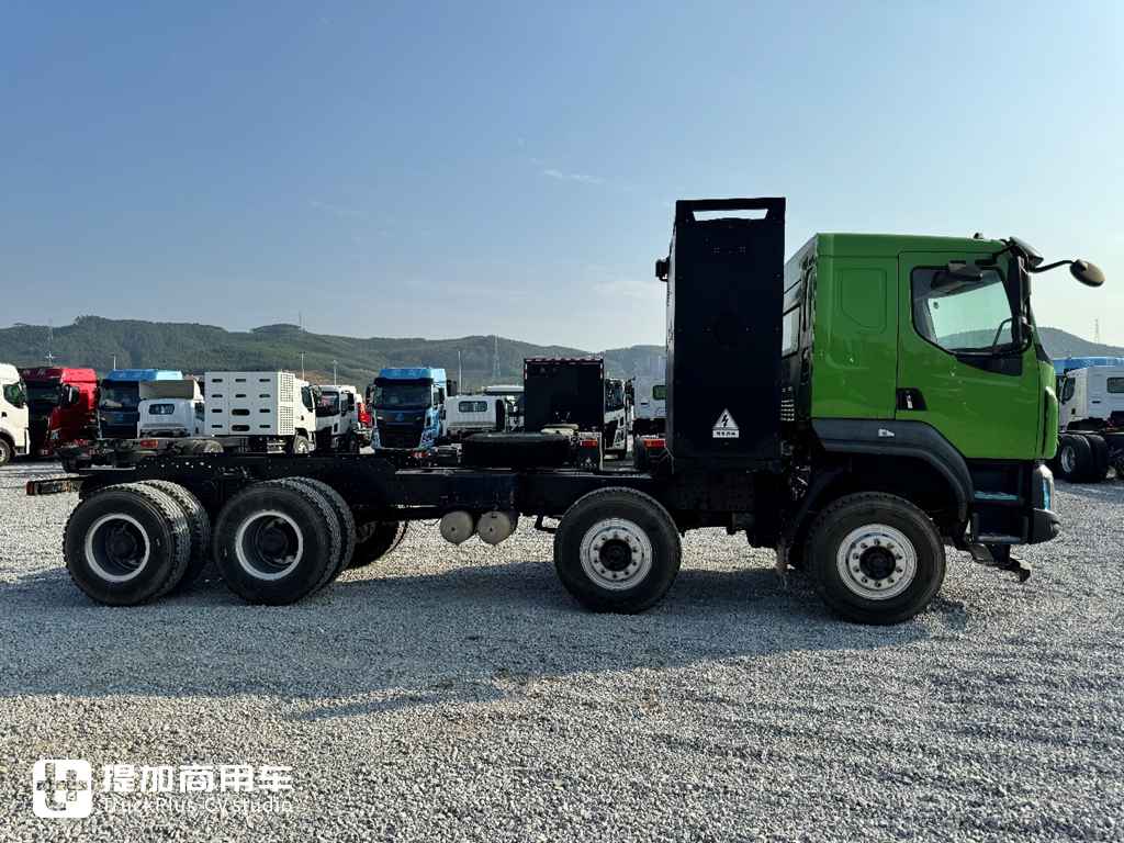 3分钟快速换电，硬核底盘配置，乘龙H5换电渣土车实拍 - 第11张