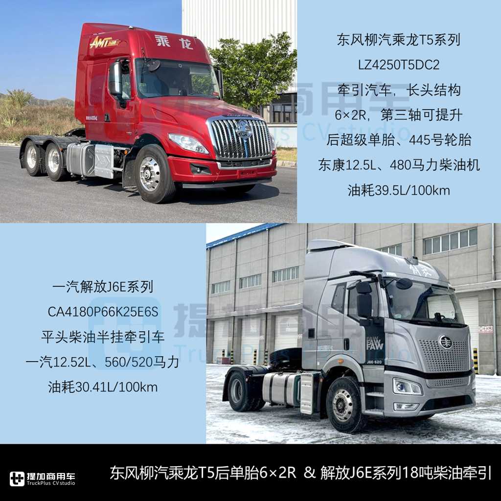 乘龙T5长头牵引车迎来小改款,联合追风载货车来袭,工信部第390批N类重型货车新品公示概述 - 第3张 - 提加商用车网 乘龙T5长头牵引车迎来小改款,联合追风载货车来袭,工信部第390批N类重型货车新品公示概述 - 第3张