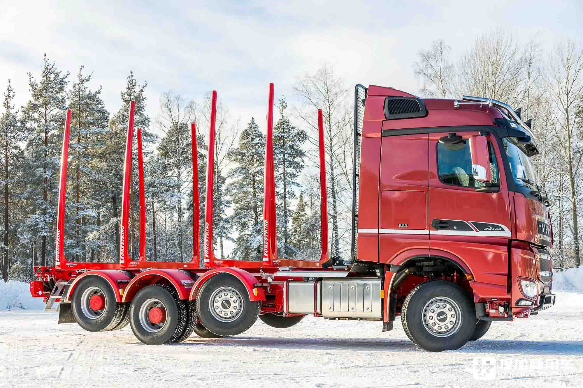 来自芬兰的极地卡车,奔驰Arocs同款平台,西苏Polar木材运输车实拍 - 第10张 - 提加商用车网 来自芬兰的极地卡车,奔驰Arocs同款平台,西苏Polar木材运输车实拍 - 第10张