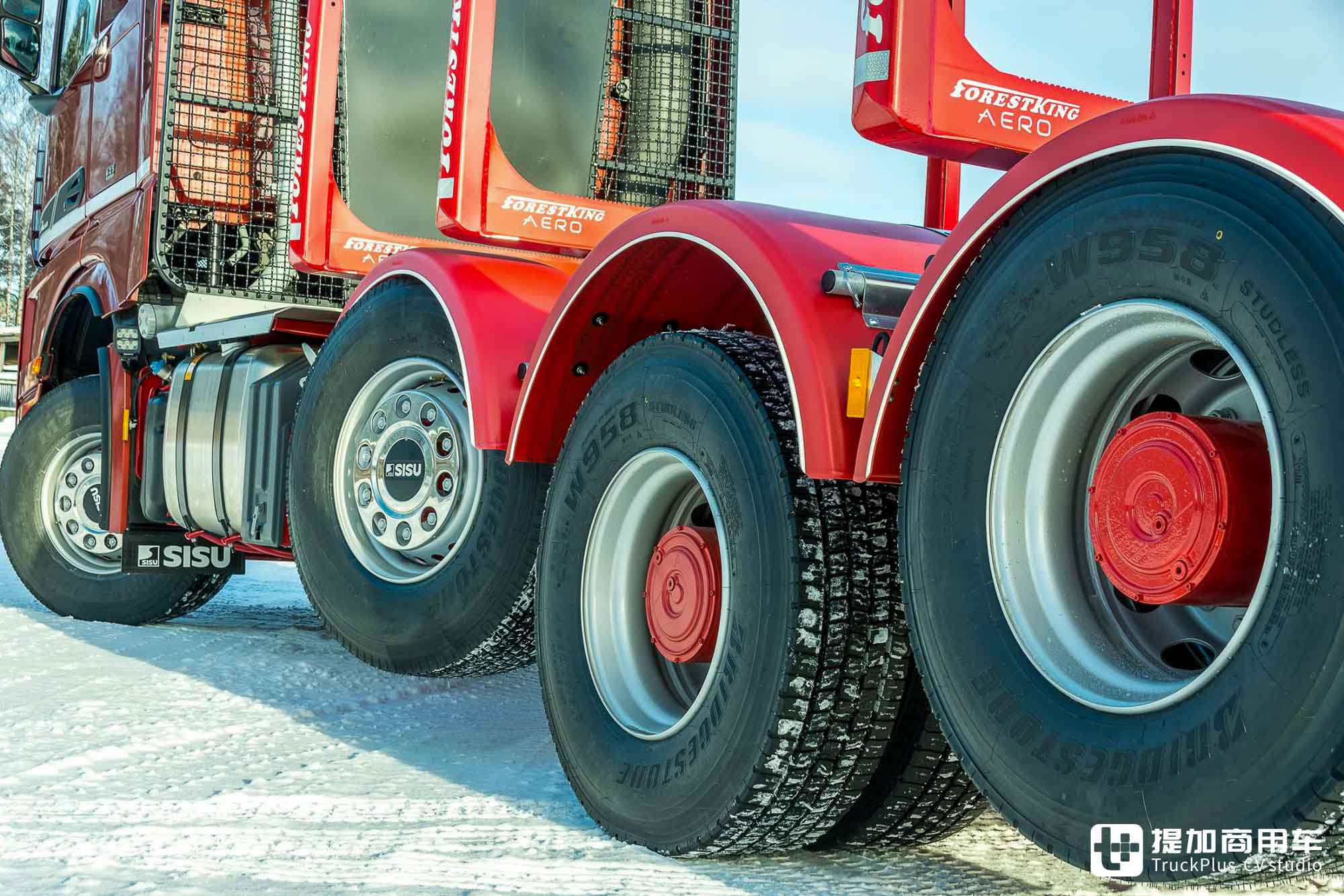 来自芬兰的极地卡车,奔驰Arocs同款平台,西苏Polar木材运输车实拍 - 第11张 - 提加商用车网 来自芬兰的极地卡车,奔驰Arocs同款平台,西苏Polar木材运输车实拍 - 第11张