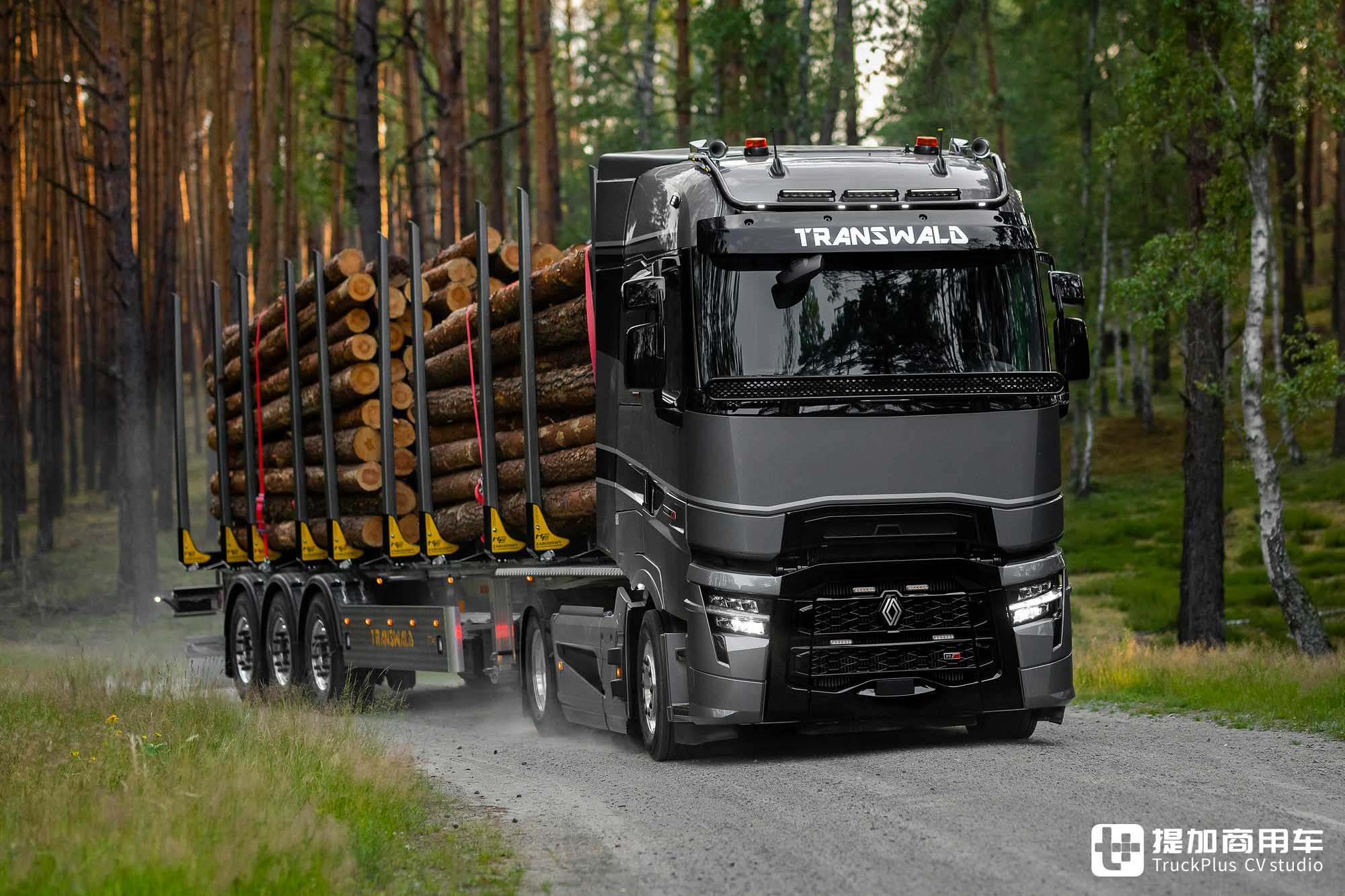 涡轮复合发动机,法式浪漫设计,顶配雷诺T-High牵引车用来拉木头 - 第15张 - 提加商用车网 涡轮复合发动机,法式浪漫设计,顶配雷诺T-High牵引车用来拉木头 - 第15张