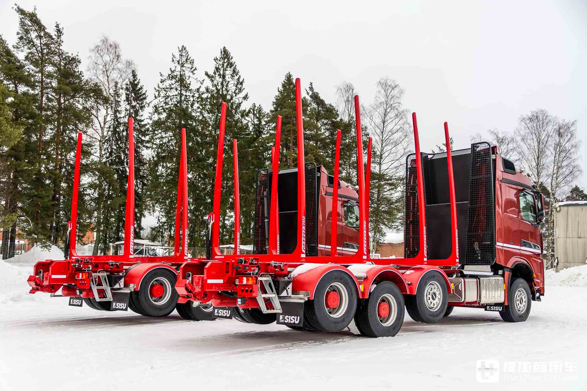 来自芬兰的极地卡车,奔驰Arocs同款平台,西苏Polar木材运输车实拍 - 第21张 - 提加商用车网 来自芬兰的极地卡车,奔驰Arocs同款平台,西苏Polar木材运输车实拍 - 第21张