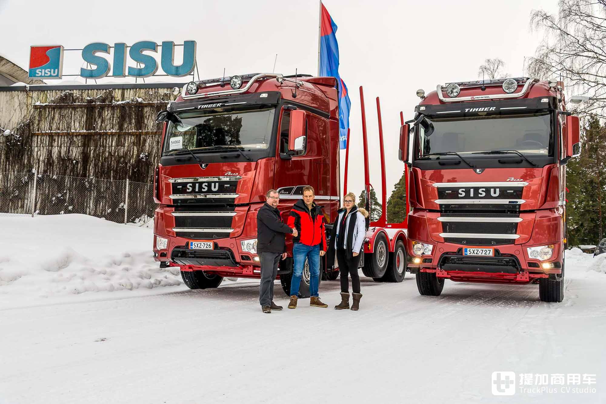 来自芬兰的极地卡车,奔驰Arocs同款平台,西苏Polar木材运输车实拍 - 第4张 - 提加商用车网 来自芬兰的极地卡车,奔驰Arocs同款平台,西苏Polar木材运输车实拍 - 第4张