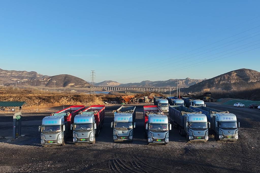 No hay presión sobre la operación interprovincial, y el camión pesado de Yutong ayuda a la nueva transformación energética del transporte de minas de carbón, el tercero