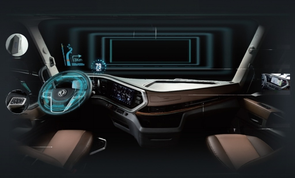 东风天龙GX 智驾版牵引车高效全勤,智享无忧! - 第4张 - 提加商用车网 东风天龙GX 智驾版牵引车高效全勤,智享无忧! - 第4张