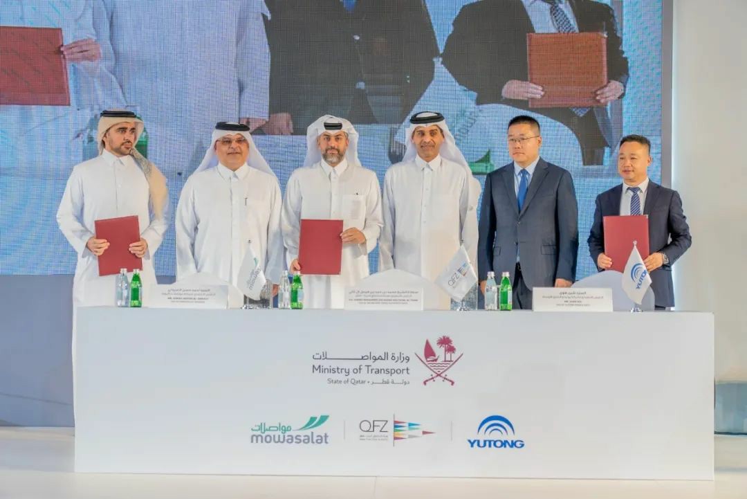 中国企业首个在中东建设的新能源商用车工厂动工 - 第1张