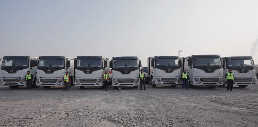 百台齐发!徐工新能源牵引车交付西北客户 - 第2张 - 提加商用车网 百台齐发!徐工新能源牵引车交付西北客户 - 第2张