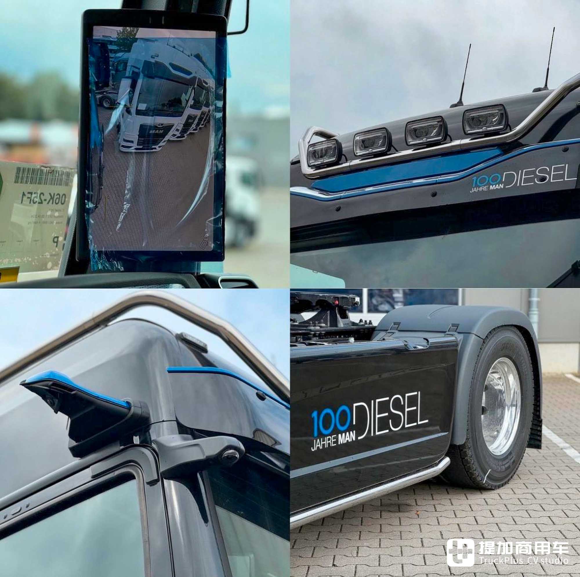 纪念柴油直喷发动机诞生一百周年,曼恩TGX百年柴油特别版车型实拍 - 第9张 - 提加商用车网 纪念柴油直喷发动机诞生一百周年,曼恩TGX百年柴油特别版车型实拍 - 第9张