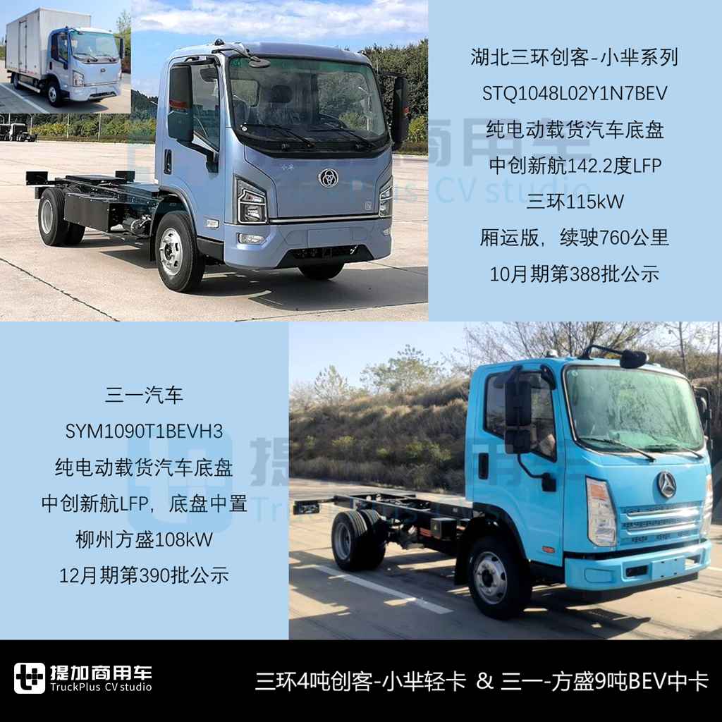 多款轻卡换新，全顺T8四驱版底盘来袭，2024年四季度N类货车底盘新品公示盘点（下） - 第3张