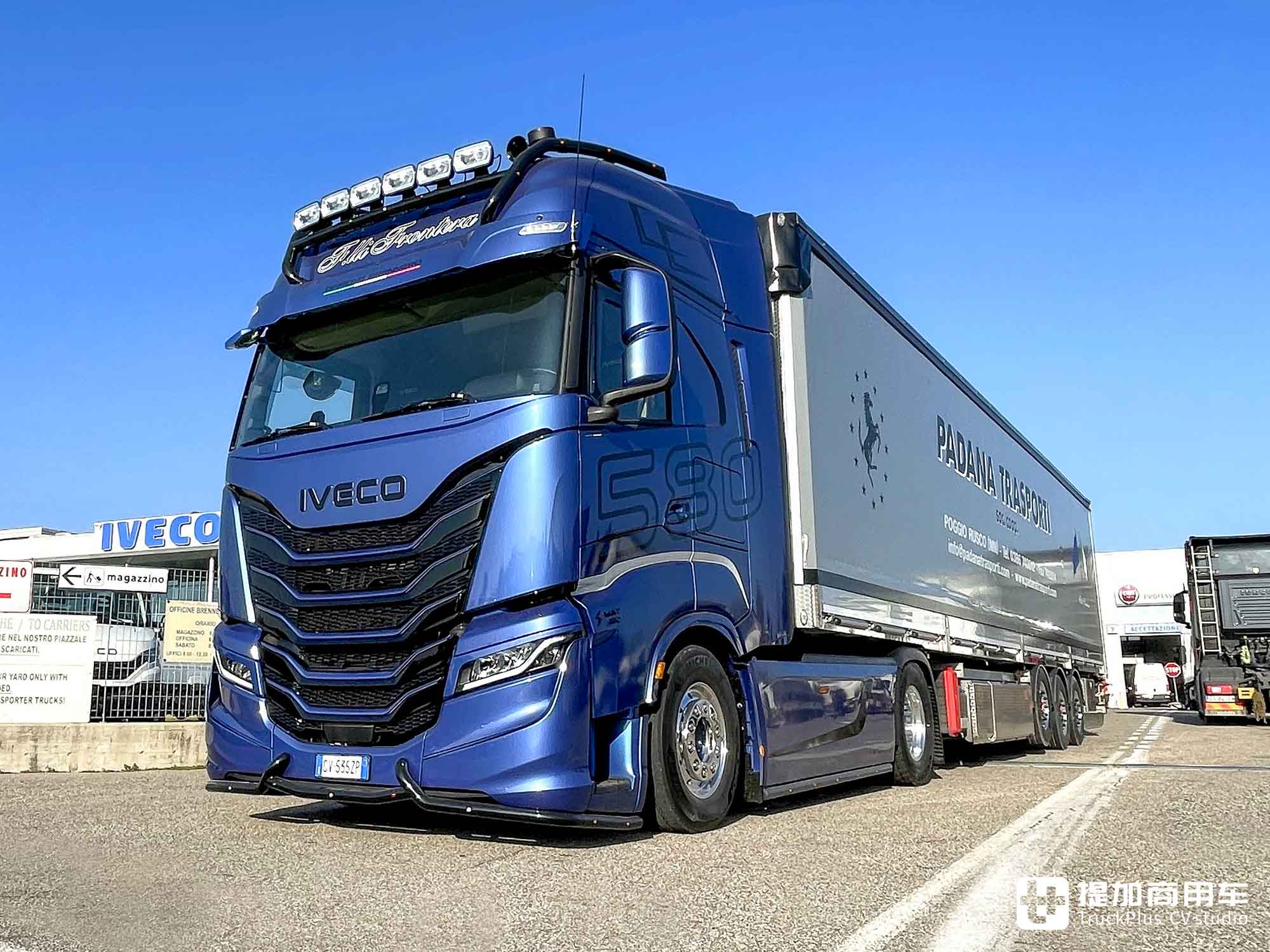 6x2中提升底盘,XC13高效动力+第二代TraXon变速箱,新一代依维柯S-Way农机牵引车实拍 - 第1张 - 提加商用车网 6x2中提升底盘,XC13高效动力+第二代TraXon变速箱,新一代依维柯S-Way农机牵引车实拍 - 第1张