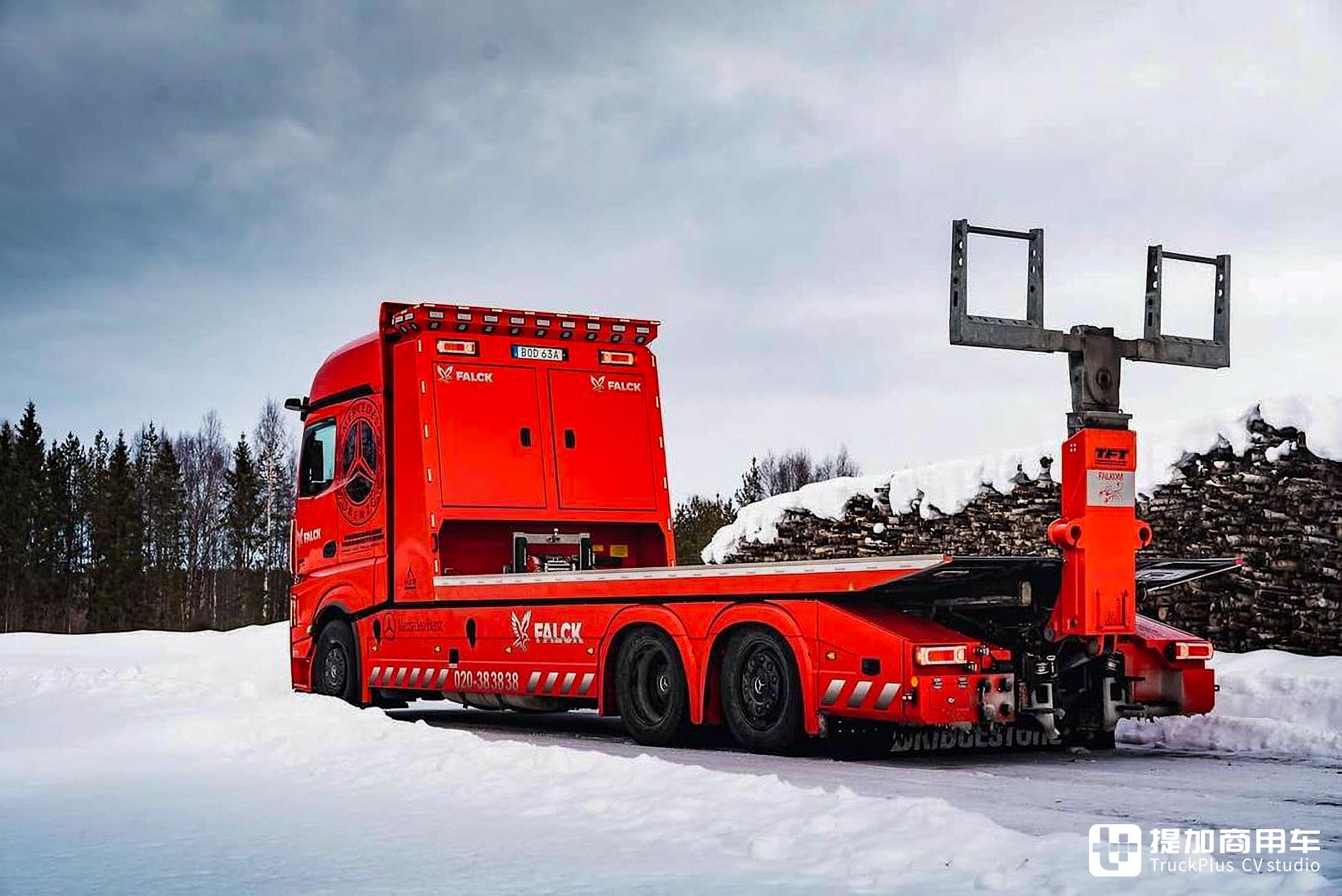 全球限量400台,爆改强大外观,奔驰Actros Edition 1清障车实拍 - 第11张 - 提加商用车网 全球限量400台,爆改强大外观,奔驰Actros Edition 1清障车实拍 - 第11张