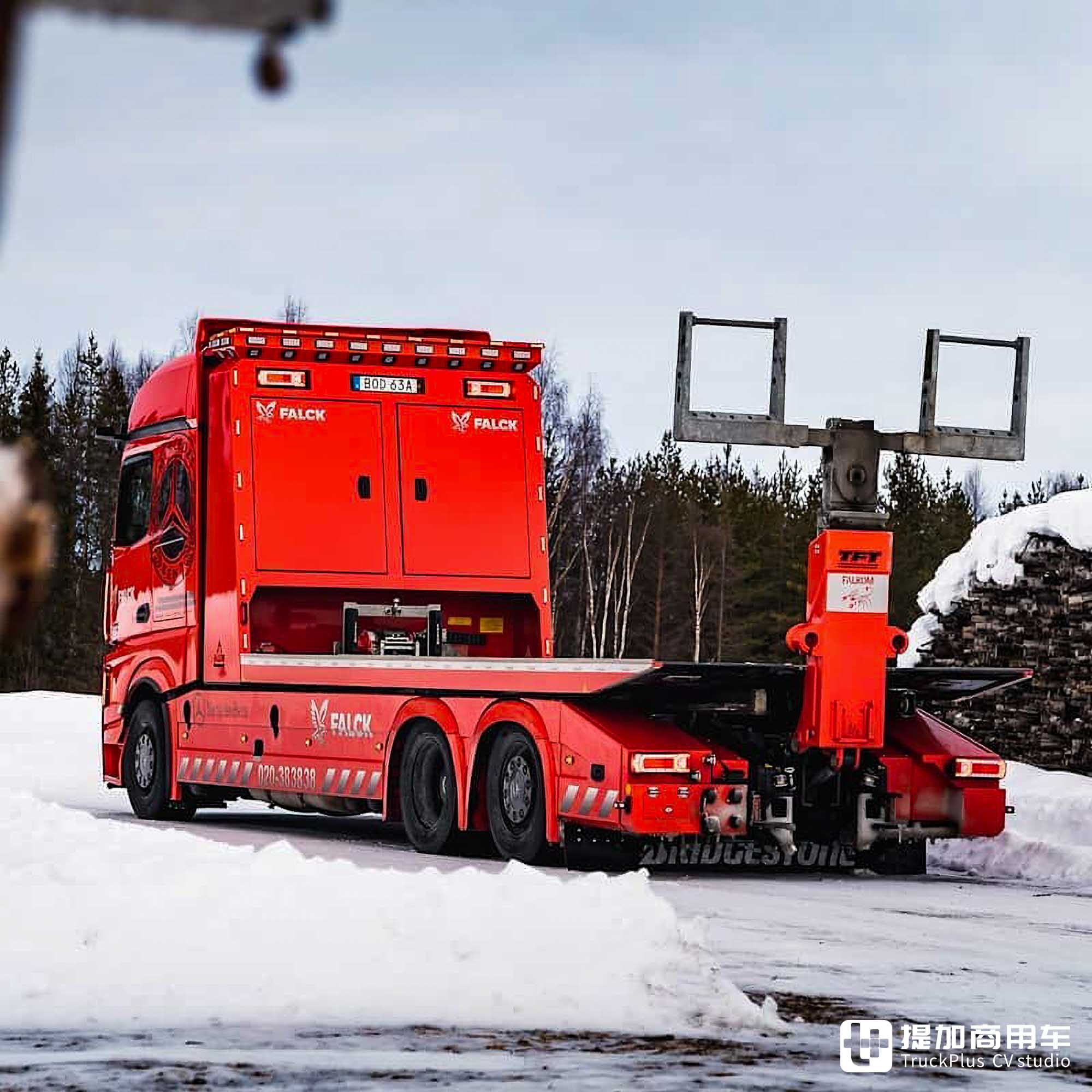 全球限量400台,爆改强大外观,奔驰Actros Edition 1清障车实拍 - 第17张 - 提加商用车网 全球限量400台,爆改强大外观,奔驰Actros Edition 1清障车实拍 - 第17张