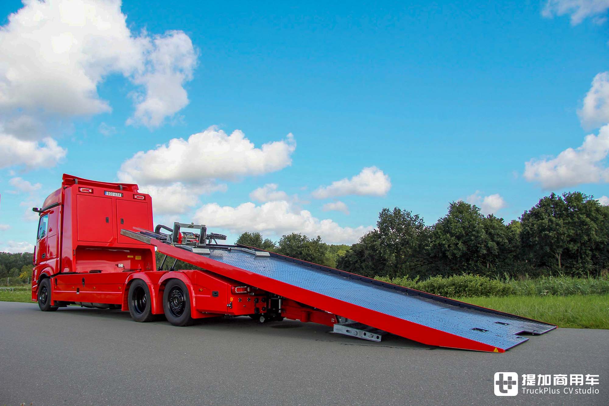 全球限量400台,爆改强大外观,奔驰Actros Edition 1清障车实拍 - 第19张 - 提加商用车网 全球限量400台,爆改强大外观,奔驰Actros Edition 1清障车实拍 - 第19张