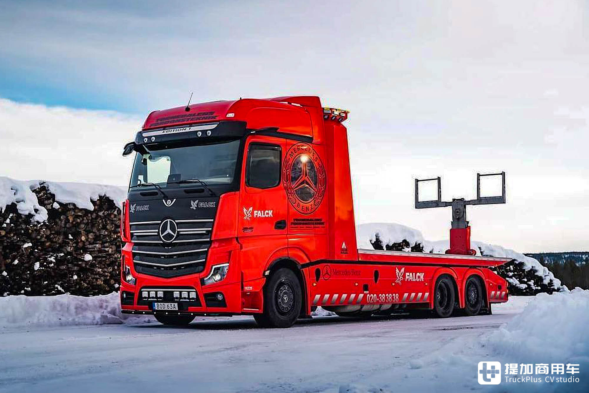 全球限量400台,爆改强大外观,奔驰Actros Edition 1清障车实拍 - 第21张 - 提加商用车网 全球限量400台,爆改强大外观,奔驰Actros Edition 1清障车实拍 - 第21张