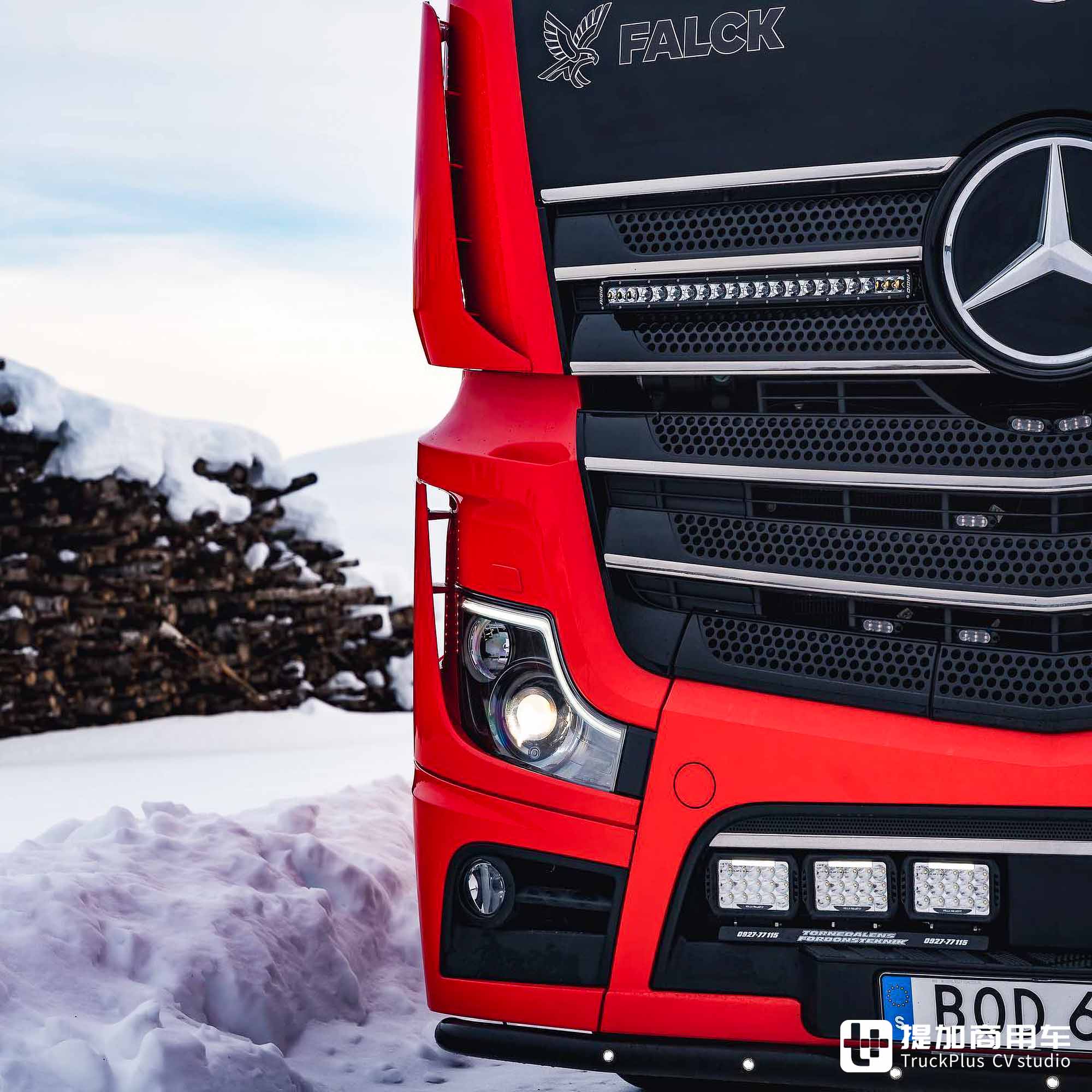 全球限量400台,爆改强大外观,奔驰Actros Edition 1清障车实拍 - 第5张 - 提加商用车网 全球限量400台,爆改强大外观,奔驰Actros Edition 1清障车实拍 - 第5张