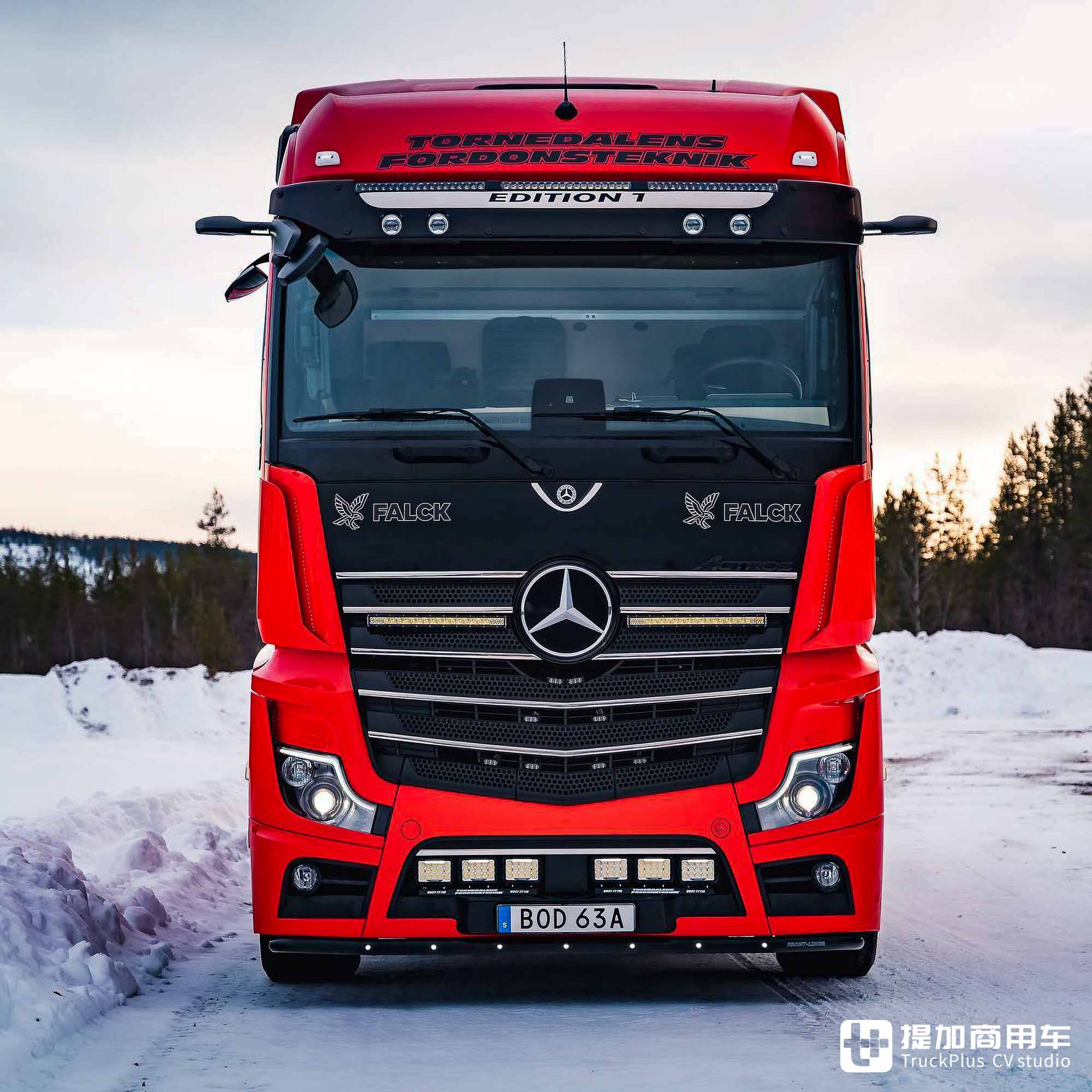 全球限量400台,爆改强大外观,奔驰Actros Edition 1清障车实拍 - 第4张 - 提加商用车网 全球限量400台,爆改强大外观,奔驰Actros Edition 1清障车实拍 - 第4张
