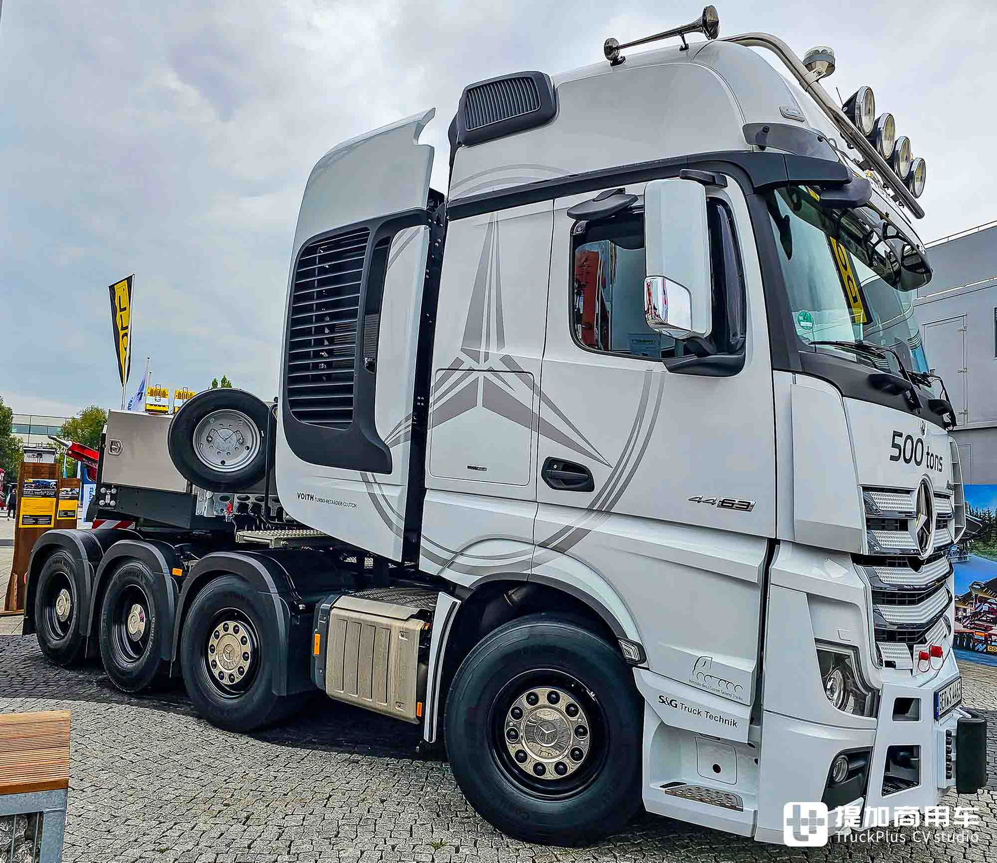 战斗力高达500吨!大件运输行业典范,这台奔驰Actros SLT大件牵引车配置不一般 - 第6张 - 提加商用车网 战斗力高达500吨!大件运输行业典范,这台奔驰Actros SLT大件牵引车配置不一般 - 第6张
