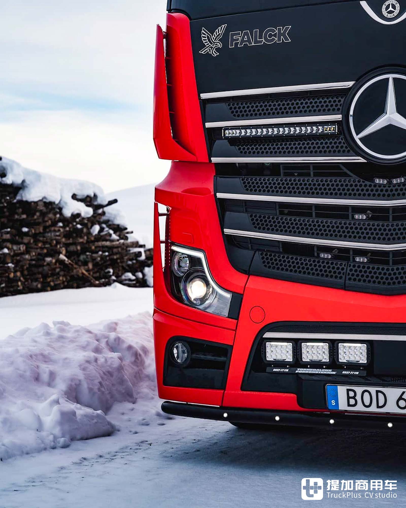 全球限量400台,爆改强大外观,奔驰Actros Edition 1清障车实拍 - 第7张 - 提加商用车网 全球限量400台,爆改强大外观,奔驰Actros Edition 1清障车实拍 - 第7张
