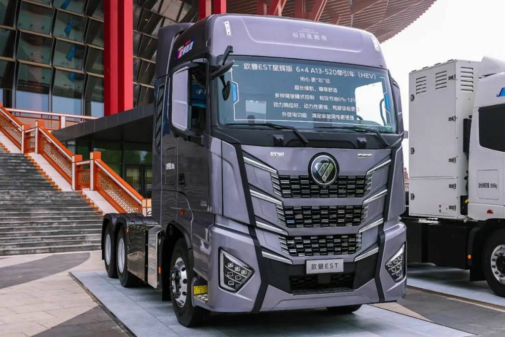 福田混动重卡黑马之势渐显 - 第2张 - 提加商用车网 福田混动重卡黑马之势渐显 - 第2张