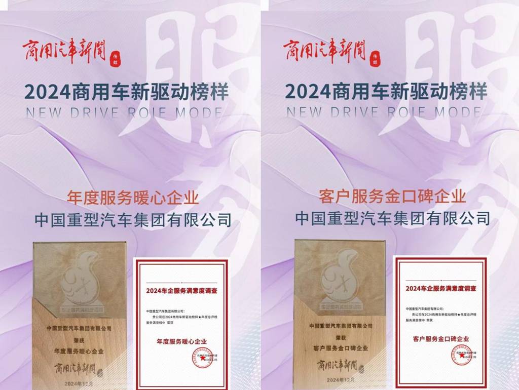 中国重汽狂揽多项权威奖项,背后隐藏哪些“致胜密码”? - 第4张 - 提加商用车网 中国重汽狂揽多项权威奖项,背后隐藏哪些“致胜密码”? - 第4张