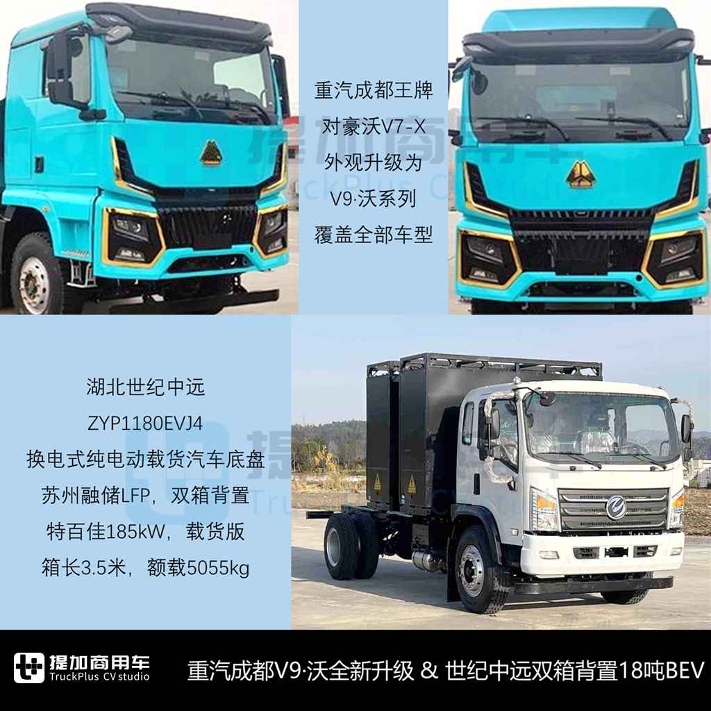 宇通800度超大电量牵引车亮相,解放J6V首款柴油载货版来袭,工信部第392批N类重型货车新品公示概述 - 第4张 - 提加商用车网 宇通800度超大电量牵引车亮相,解放J6V首款柴油载货版来袭,工信部第392批N类重型货车新品公示概述 - 第4张