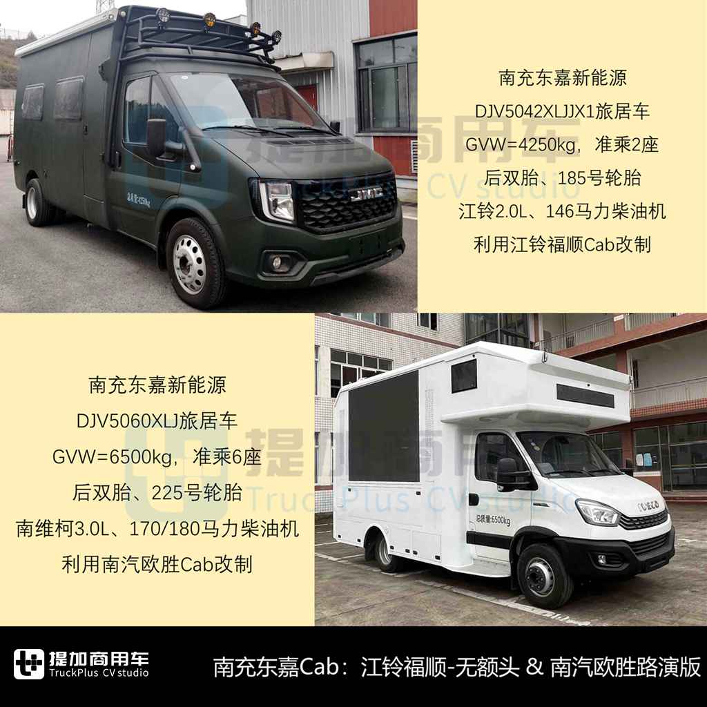 N类卡车房车扩大领先，小宿营/中重型房车成最大赢家，2024全年暨2025年1月期商旅类公示新产品盘点（上） - 第7张