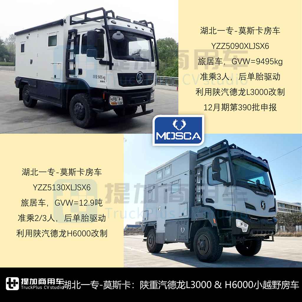 N类卡车房车扩大领先，小宿营/中重型房车成最大赢家，2024全年暨2025年1月期商旅类公示新产品盘点（上） - 第9张