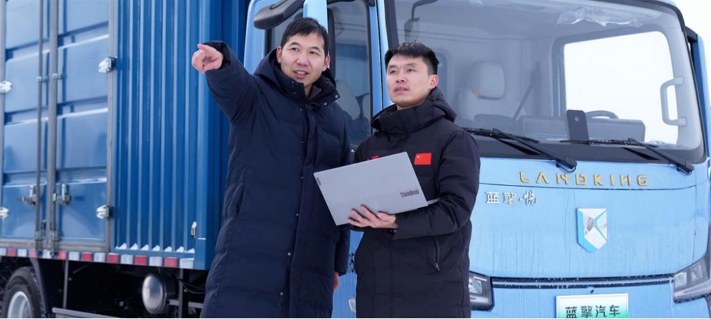 寒极淬炼,蓝擎破冰:潍柴蓝擎新能源轻卡黑河高寒测试纪实! - 第2张 - 提加商用车网 寒极淬炼,蓝擎破冰:潍柴蓝擎新能源轻卡黑河高寒测试纪实! - 第2张