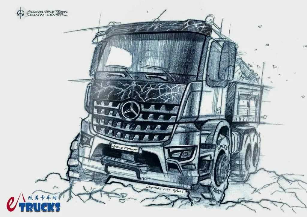 纯电动eArocs 400亮相,Arocs Extent限量版车型抢眼,bauma 2025奔驰展品抢先看 - 第5张 - 提加商用车网 纯电动eArocs 400亮相,Arocs Extent限量版车型抢眼,bauma 2025奔驰展品抢先看 - 第5张