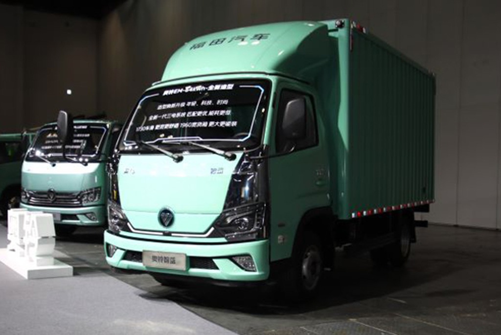 至高续航365公里 奥铃智蓝EM专为城配而来 - 第8张