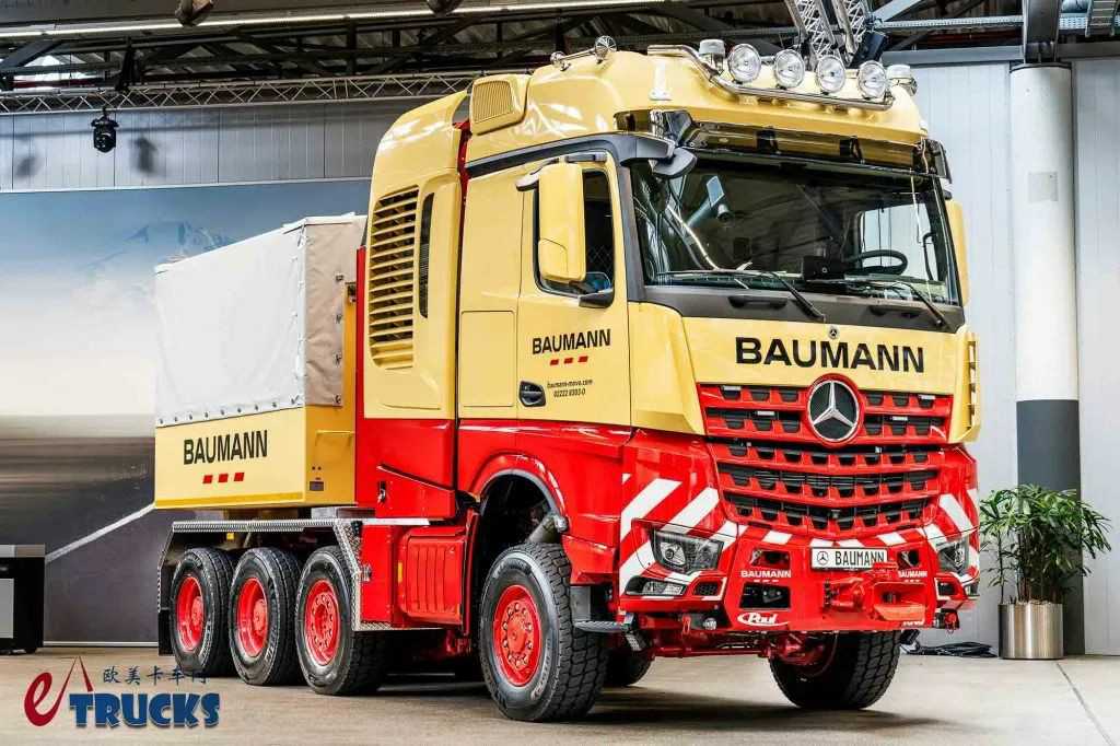 纯电动eArocs 400亮相,Arocs Extent限量版车型抢眼,bauma 2025奔驰展品抢先看 - 第8张 - 提加商用车网 纯电动eArocs 400亮相,Arocs Extent限量版车型抢眼,bauma 2025奔驰展品抢先看 - 第8张