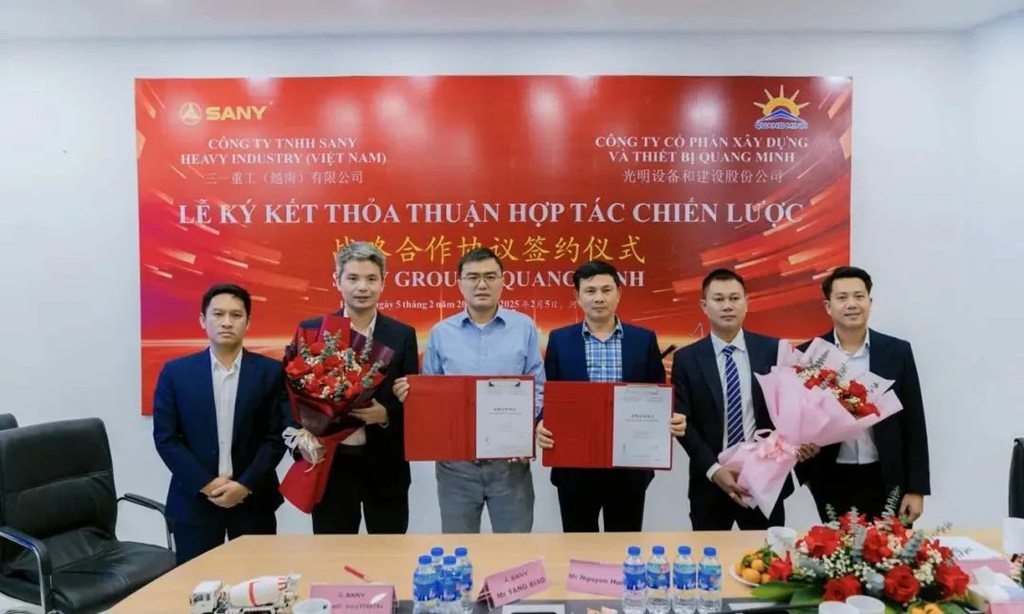 三一越南+光明公司！共拓越南二手泵车市场新格局 - 第1张