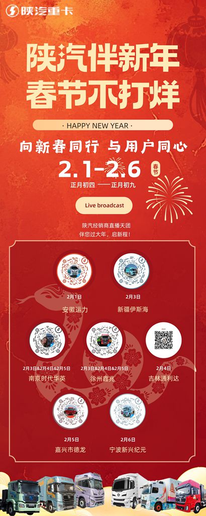 蛇年新春温情献礼,陕汽重卡梦启新程 - 第3张 - 提加商用车网 蛇年新春温情献礼,陕汽重卡梦启新程 - 第3张