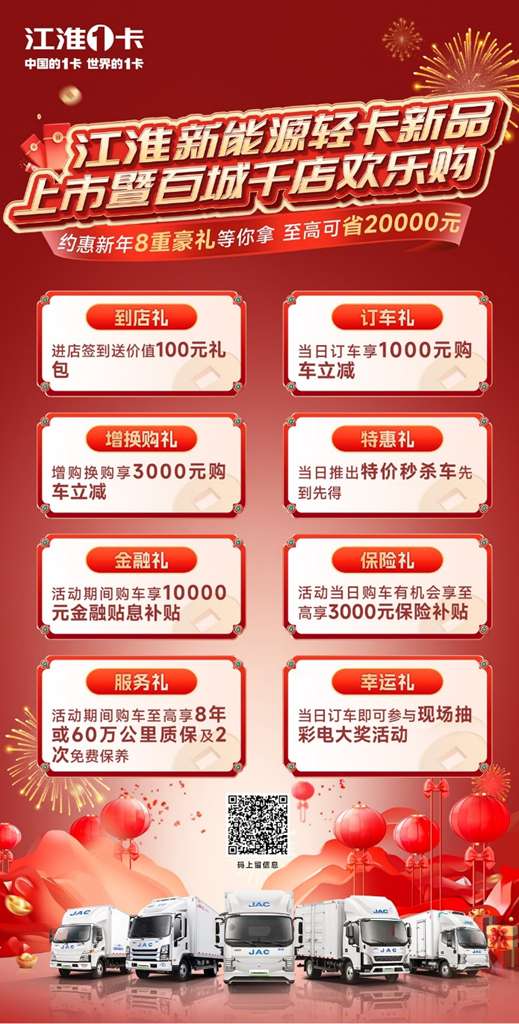【有卡有料】燃势高涨 江淮新能源轻卡欢乐购福利集结 - 第4张 - 提加商用车网 【有卡有料】燃势高涨 江淮新能源轻卡欢乐购福利集结 - 第4张